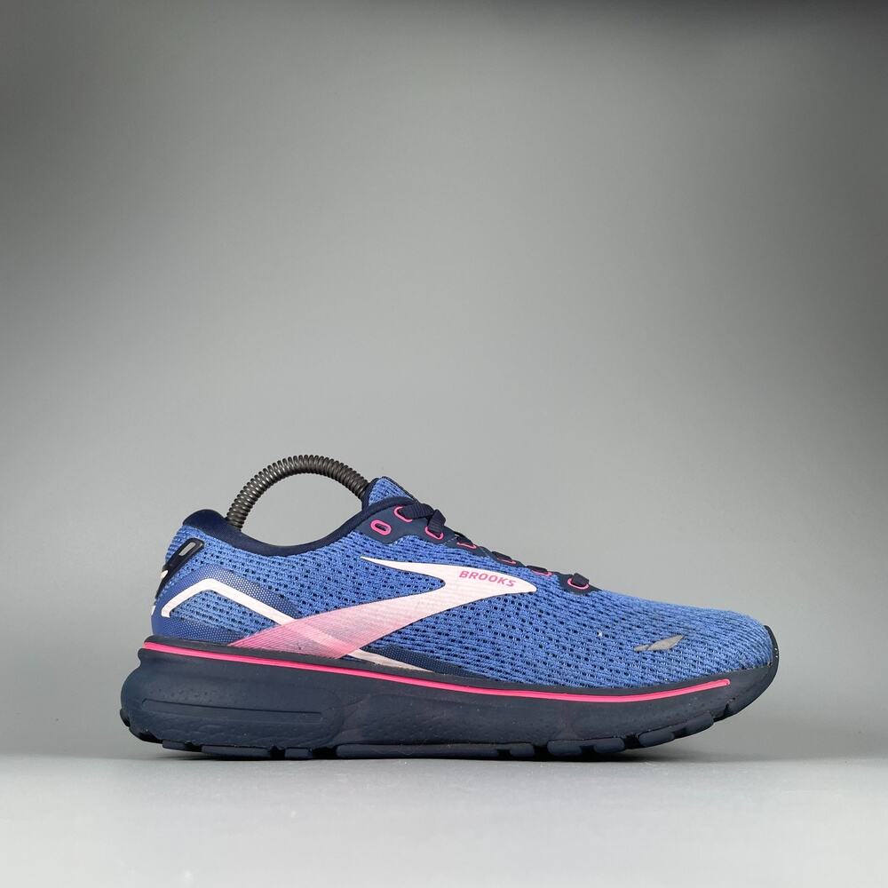 Brooks Ghost 15 Women's Size 8.5 Blue Pink Black Athletic Running Shoes Sneakers - Picture 5 of 9